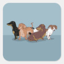 Recherche de dachshunds stickers Pour enfants