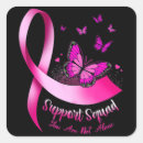 Search for breast cancer support stickers Woman