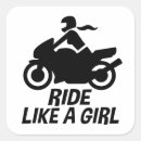 Search for motorcycle girl stickers Biker chick