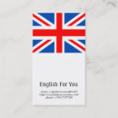Search for english business cards Teacher
