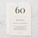 Search for classic 60th birthday invitations Formal