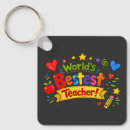 Search for worlds best teacher keychains Teacher thank you
