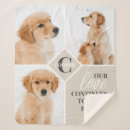 Search for pet memorial blankets Mans best friend