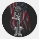 Search for fallen soldier stickers Military