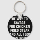 Search for fried chicken keychains Rustic