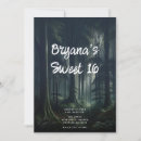 Search for dark forest invitations Rustic