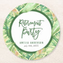 Search for tropical coasters Leaves