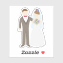 Search for kissing couple wedding stickers Marriage