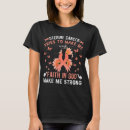 Recherche de uterine cancer tshirts Foi