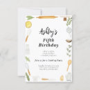 Search for chef birthday invitations Baker