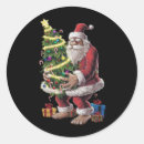 Search for sasquatch stickers Santa