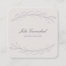 Search for branches business cards elegant