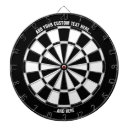 Search for black and white dartboards Enjoyment