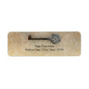 Search for skeleton key return address labels Vintage