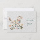 Recherche de bird remerciements cartes Floral