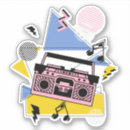 Recherche de memphis autocollants Cassette