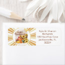 Search for happy thanksgiving return address labels Pumpkins