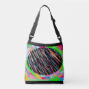 Recherche de rayures vertes sacs Noir