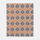 Search for navy and orange blankets Pattern