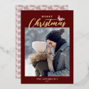 Search for red and gold christmas cards Minimalist