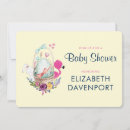 Search for nest baby shower invitations Watercolor