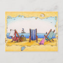 Recherche de chaise longue cartes postales Sable
