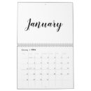 Search for black and white calendars Simple