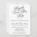 Search for fairytale wedding invitations Black and white
