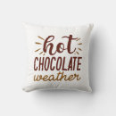 Recherche de chocolat chaud coussins Hiver