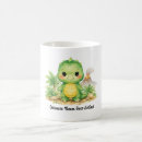 Search for cute baby dinosaur mugs Watercolor
