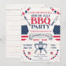 Search for bbq 4th of july invitations Watercolor