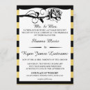 Recherche de style des années 1920 invitations Vintage