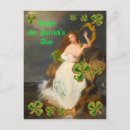 Search for harp of erin postcards Saint patricks day