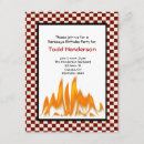 Recherche de cuir noir invitations Rouge