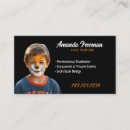 Search for orange business cards Makeup