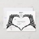 Recherche de coeur gothique invitations Noires