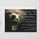 Recherche de werewolf invitations Au loup garou d'halloween