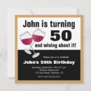 Search for milestone 50th birthday invitations Humourous