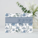 Search for dusty blue rsvp cards Stylish and chic