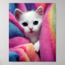 Search for cute rainbow kitten posters Kitty