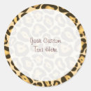 Search for leopard print stickers Wild animals