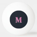Recherche de rose balles ping pong Monogrammé