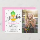 Recherche de luau graduation invitations Tropical
