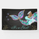 Search for mermaid backdrops Baby shower