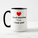 Search for good morning love mugs Handsome