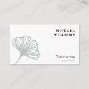 Recherche de ginkgo cartes visite Chic