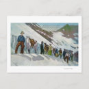 Recherche de grimpeurs cartes postales Glacier