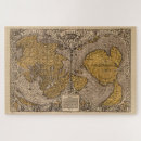 Recherche de cartes antiques puzzles Vintage