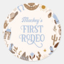 Recherche de cowboy western stickers Bleu