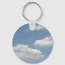 Search for fluffy clouds keychains White